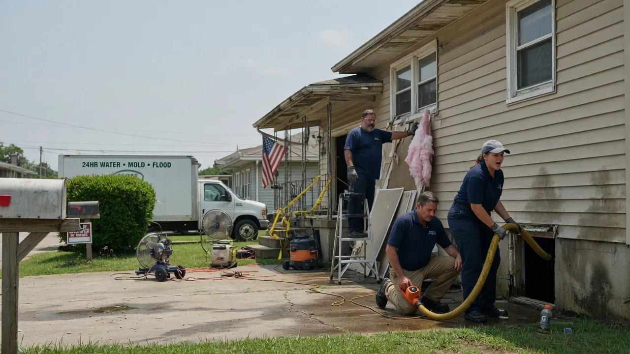 Water Damage Repair in Martinsville, OH near me